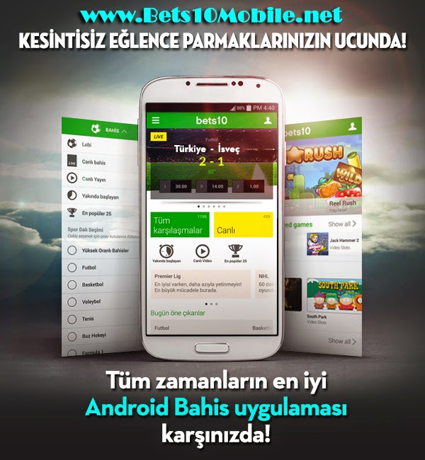 Bets10 Yeni Mobil Android Uygulaması